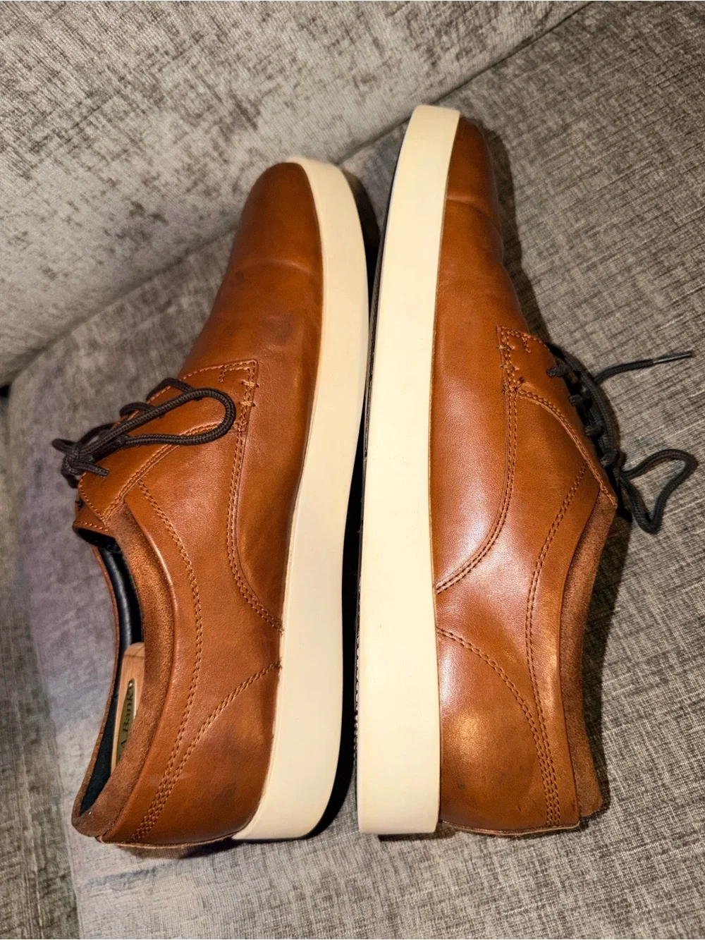 Calvin Klein CMESBEN-R Men’s Brown Casual Dress Shoes Size 10.5 Lace-Up
